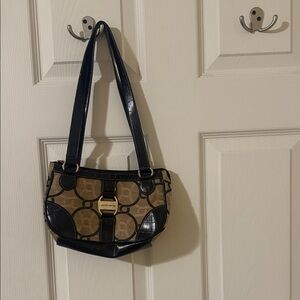 3/25 Black and Tan Women's Bag